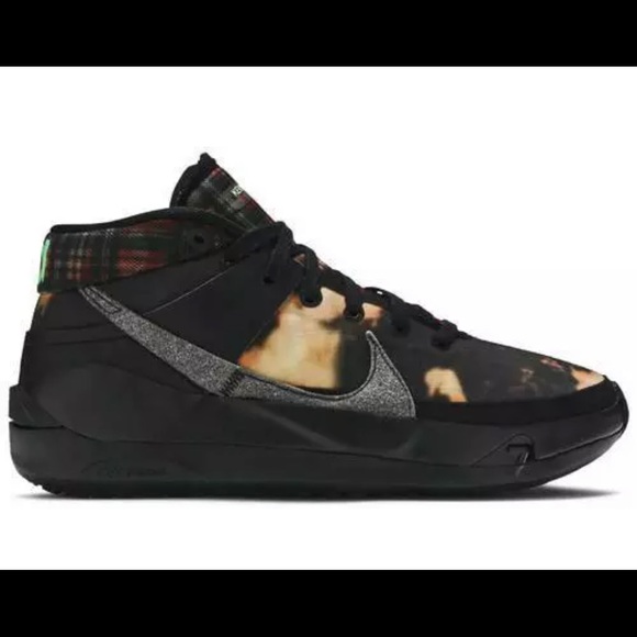 Nike KD 13 Bleach Plaid Black White Onyx DA0895 005 Multi Sizes - Picture 2 of 9